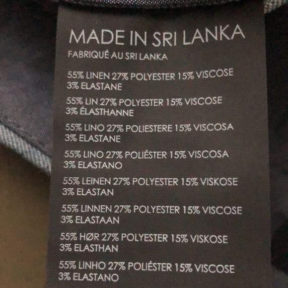 Club Monaco Maddox Linen Texture Shorts - Picture 6 of 6